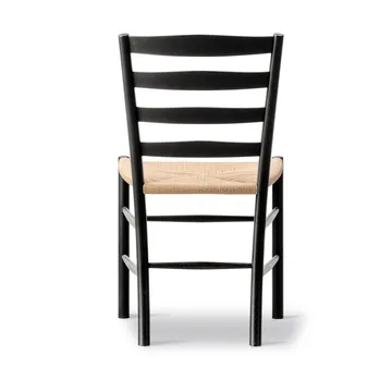 Klint stol - Naturflätad-svartlackerad ek - Fredericia Furniture