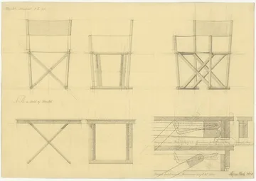 MK16 Folding Chair stol - Off white-ljusoljad ek - Fredericia Furniture