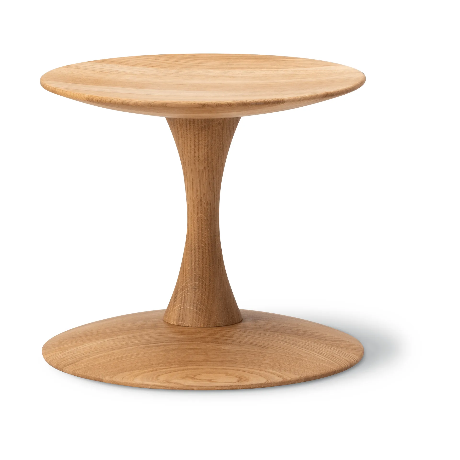 ND102 Trisse rund pall, Oljad ek, Ø32x28 cm Fredericia Furniture