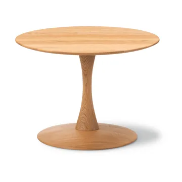 ND112 Trisse soffbord - Oljad ek, Ø75x48 cm - Fredericia Furniture