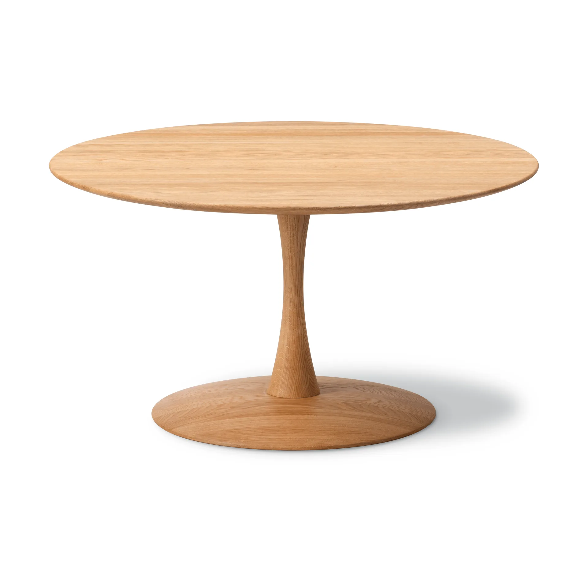 ND114 Trisse soffbord, Oljad ek, Ø90x48 cm Fredericia Furniture