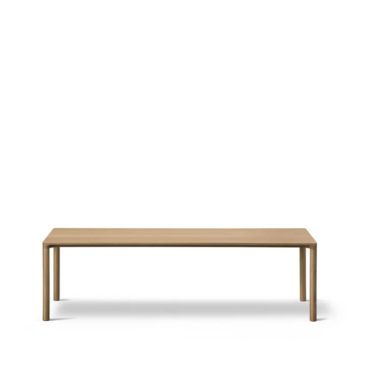 Piloti 6715 soffbord - Ljus oljad ek-höjd 35 cm - Fredericia Furniture
