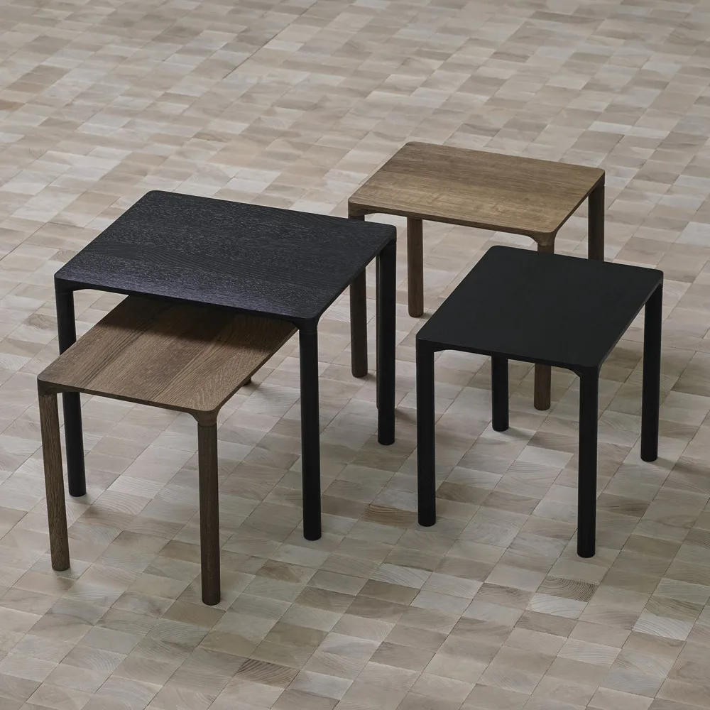 Piloti 6720 soffbord, Rökt ek-höjd 41 cm Fredericia Furniture