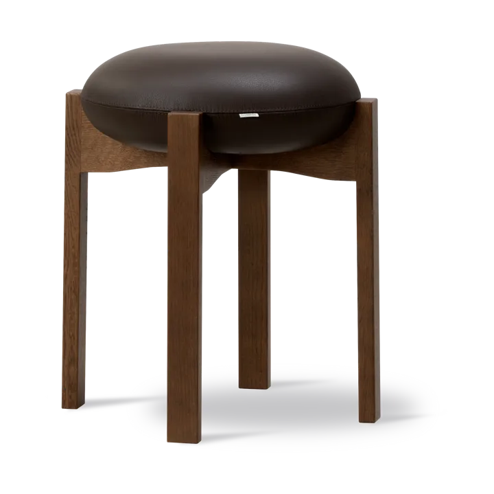 Pioneer pall låg - Primo 86-1-rökbets lackad ek - Fredericia Furniture