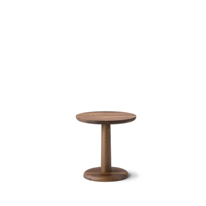 Pon sidobord - Rökt ek olja, Ø40 cm - Fredericia Furniture