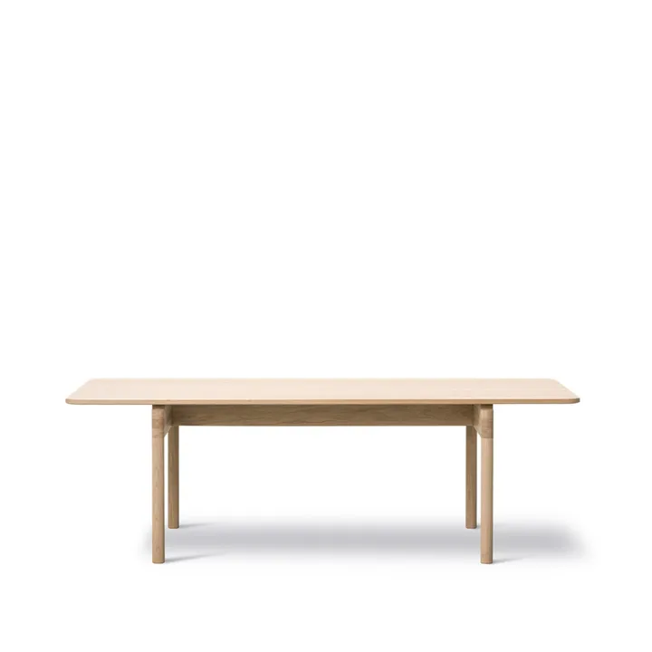 Post 6438 matbord - Såpad ek, 100x225 cm - Fredericia Furniture