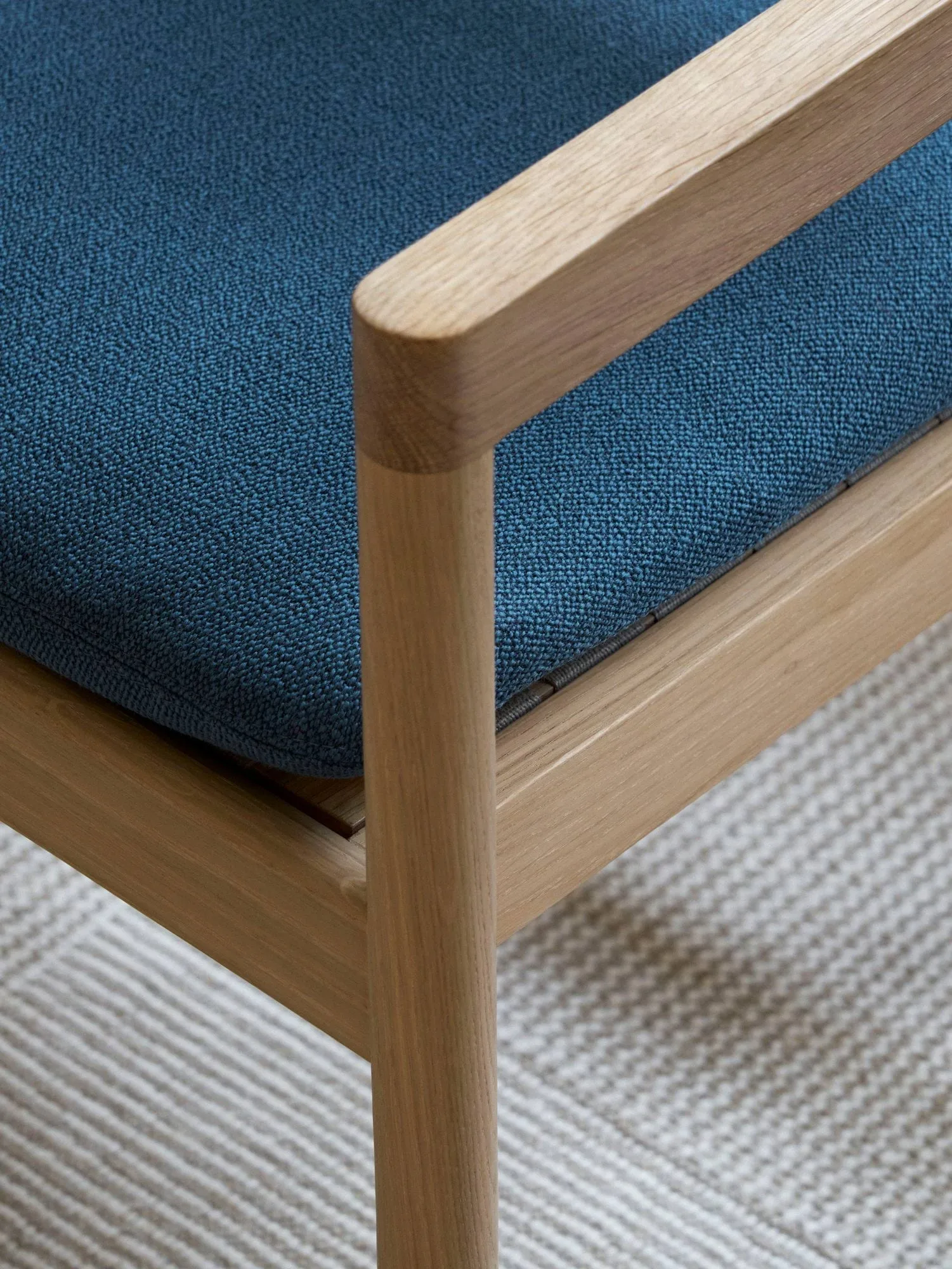 Post loungestol, Vidar 733-ljusoljad ek Fredericia Furniture