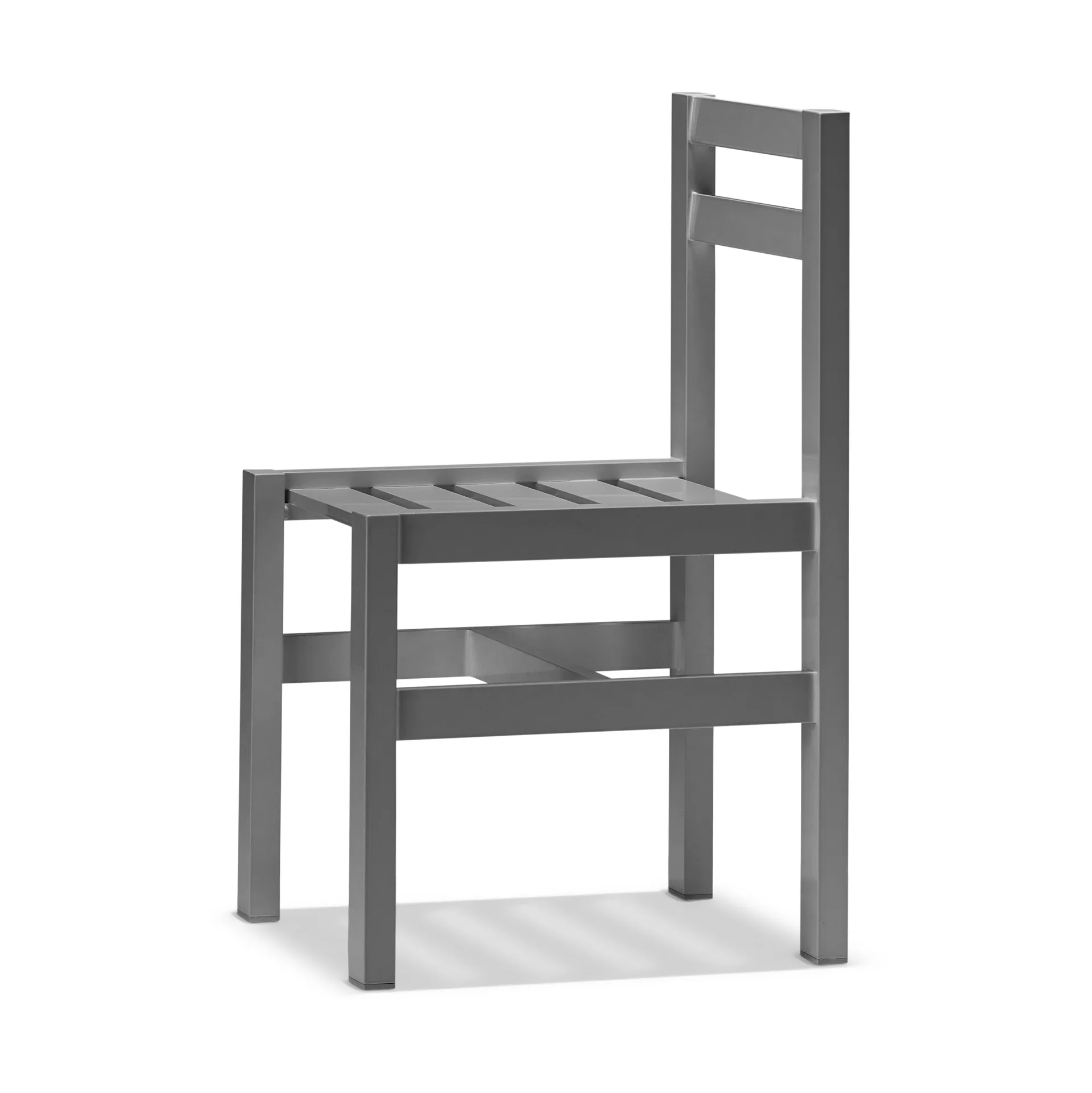 06 stol, Grey (grå) Fri Form