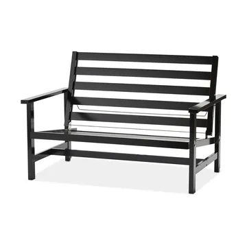 08 soffa - Black, 2-sits - Fri Form