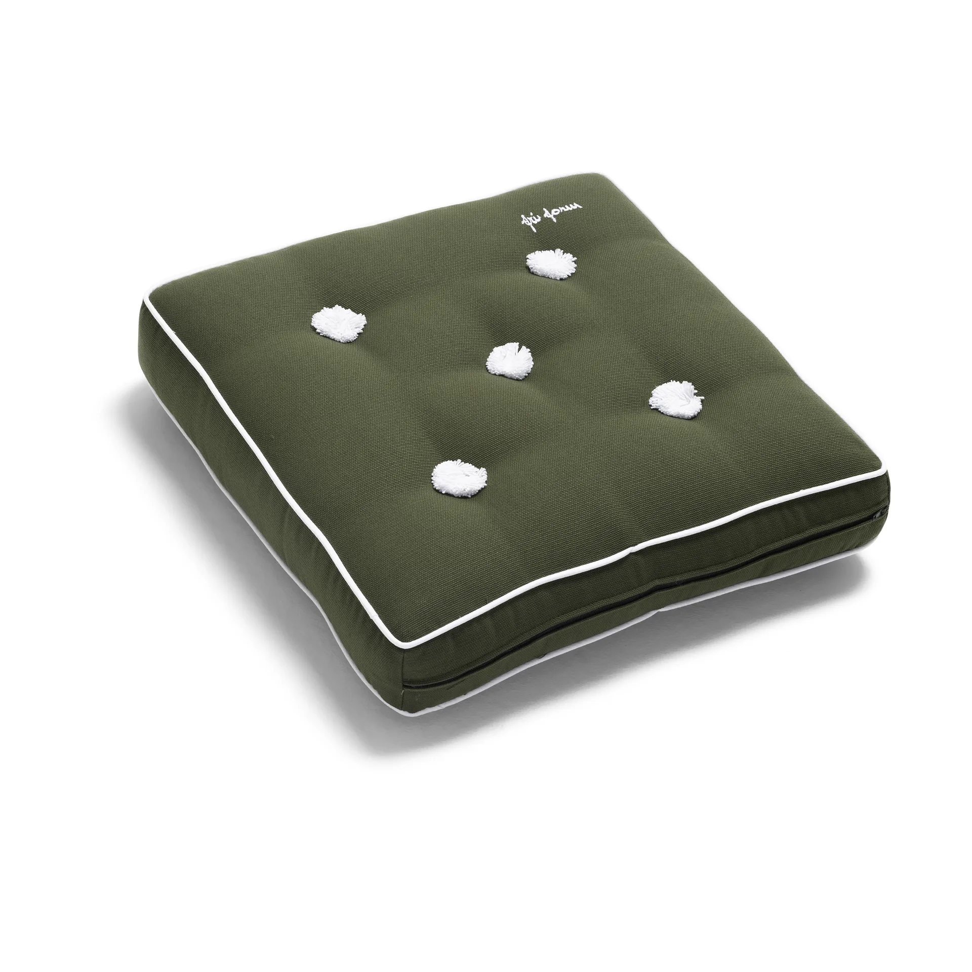 42 dyna, Kahki green, 42x,42 cm Fri Form