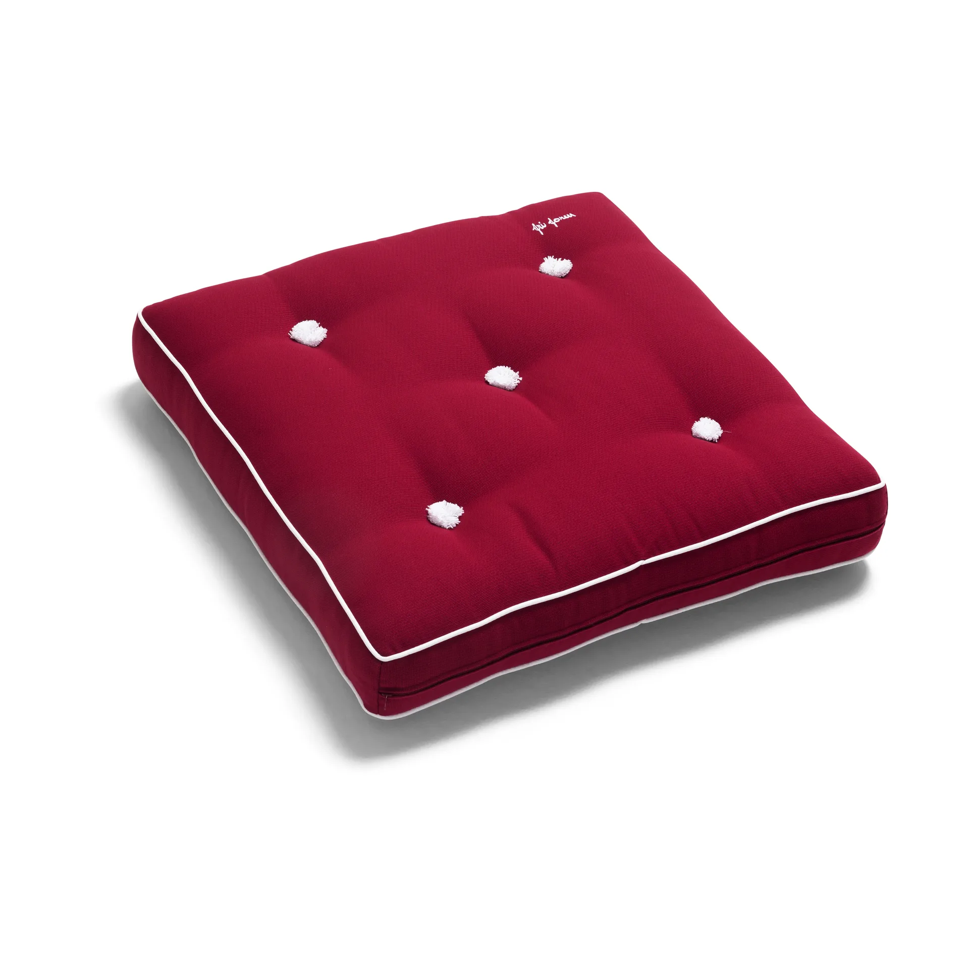 55 dyna, Red, 55x55 cm Fri Form