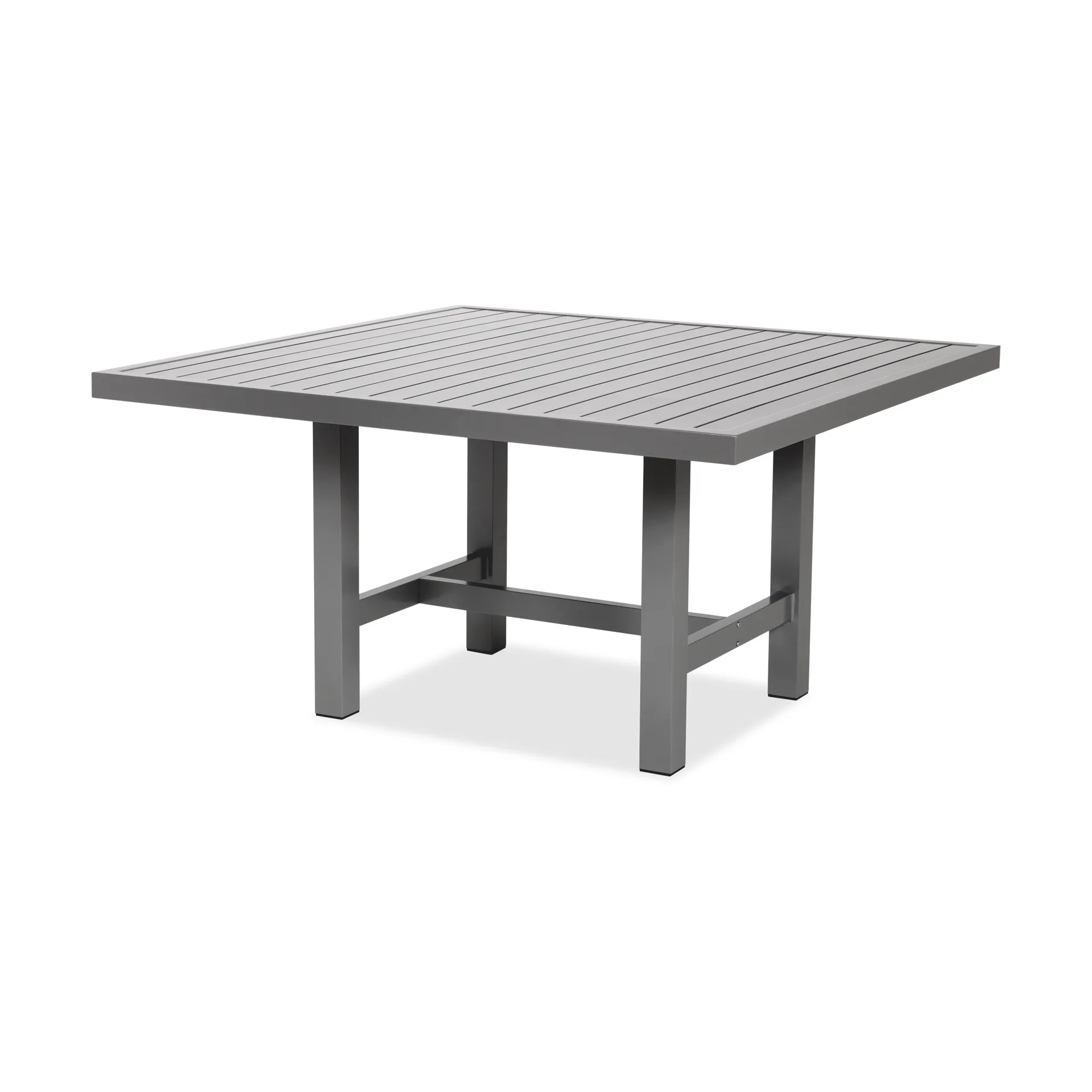 65 bord, Grey, 124x122x72 cm Fri Form