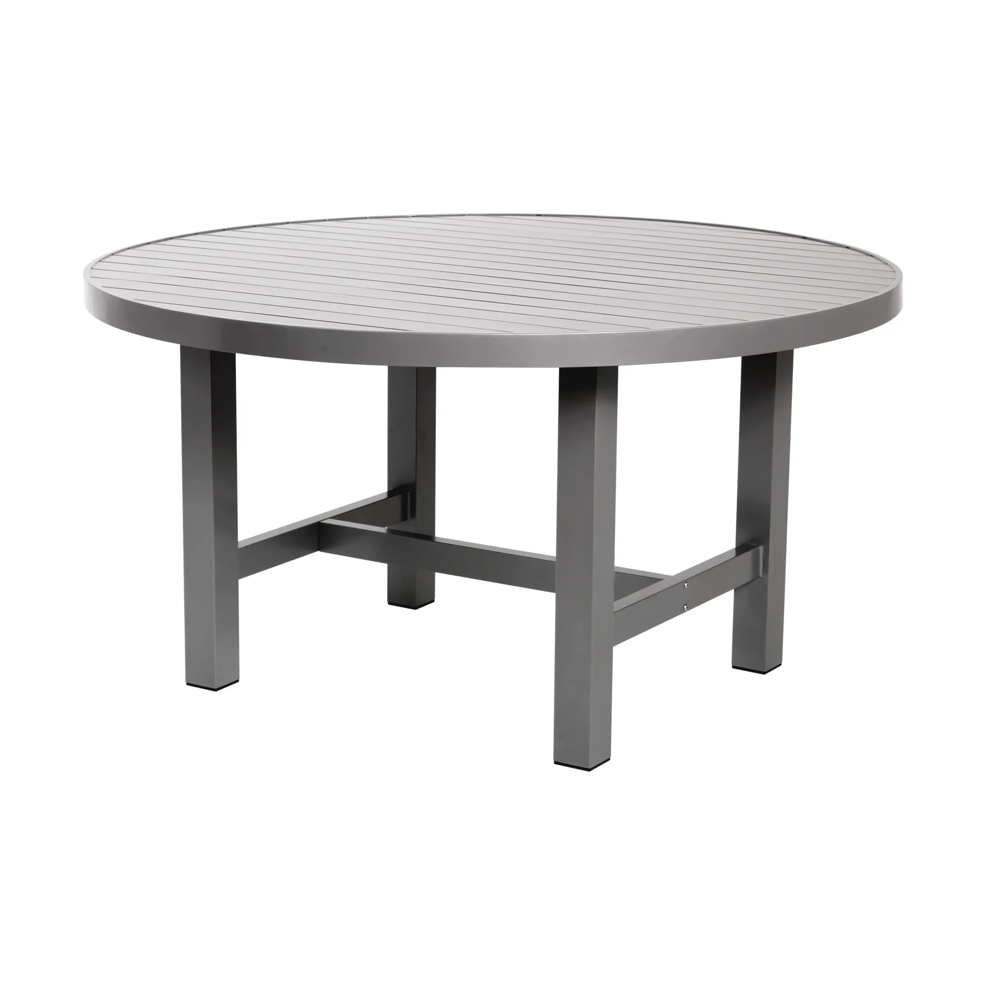 66 bord, Grey, Ø120x60 cm Fri Form