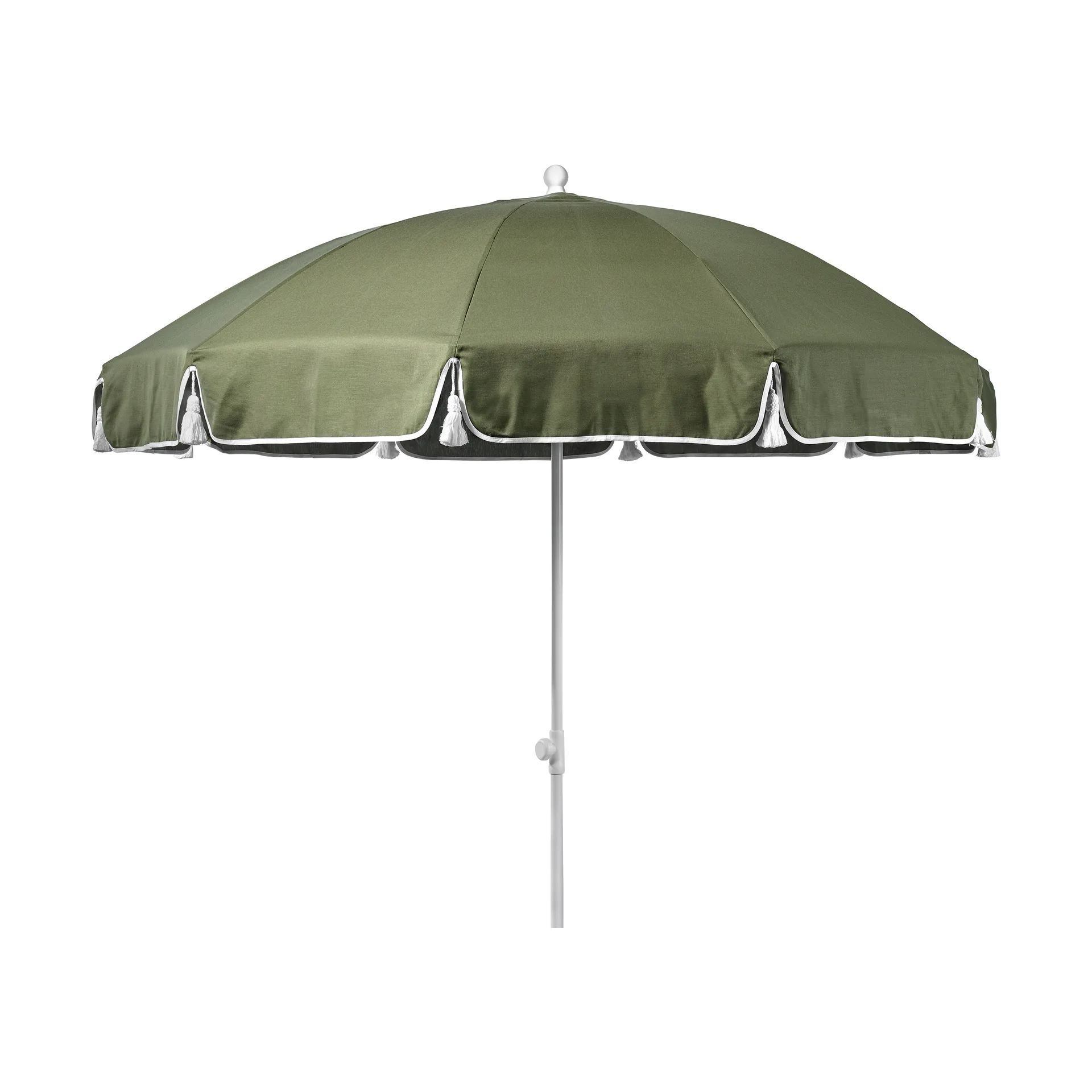 90 parasoll, Kahki green, Ø220 cm Fri Form