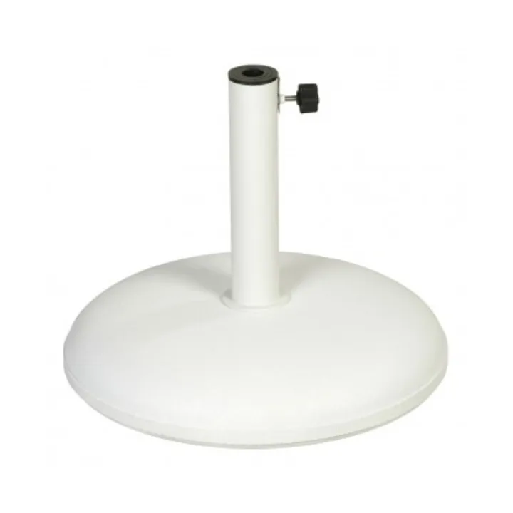 Fri Form parasollfot - White concrete, Ø49 cm - Fri Form