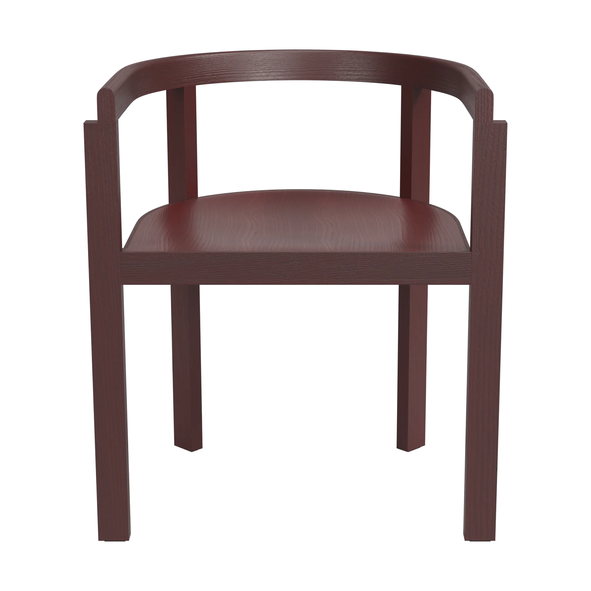 After karmstol, Ash Burgundy Fritz Hansen