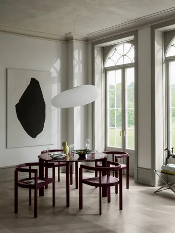 After karmstol - Ash Burgundy - Fritz Hansen