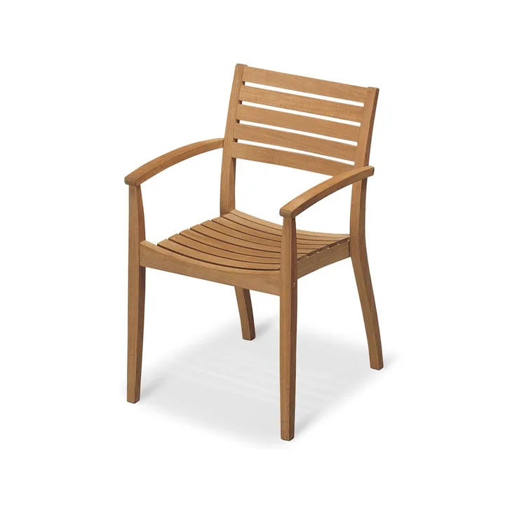 Ballare karmstol - Teak - Fritz Hansen