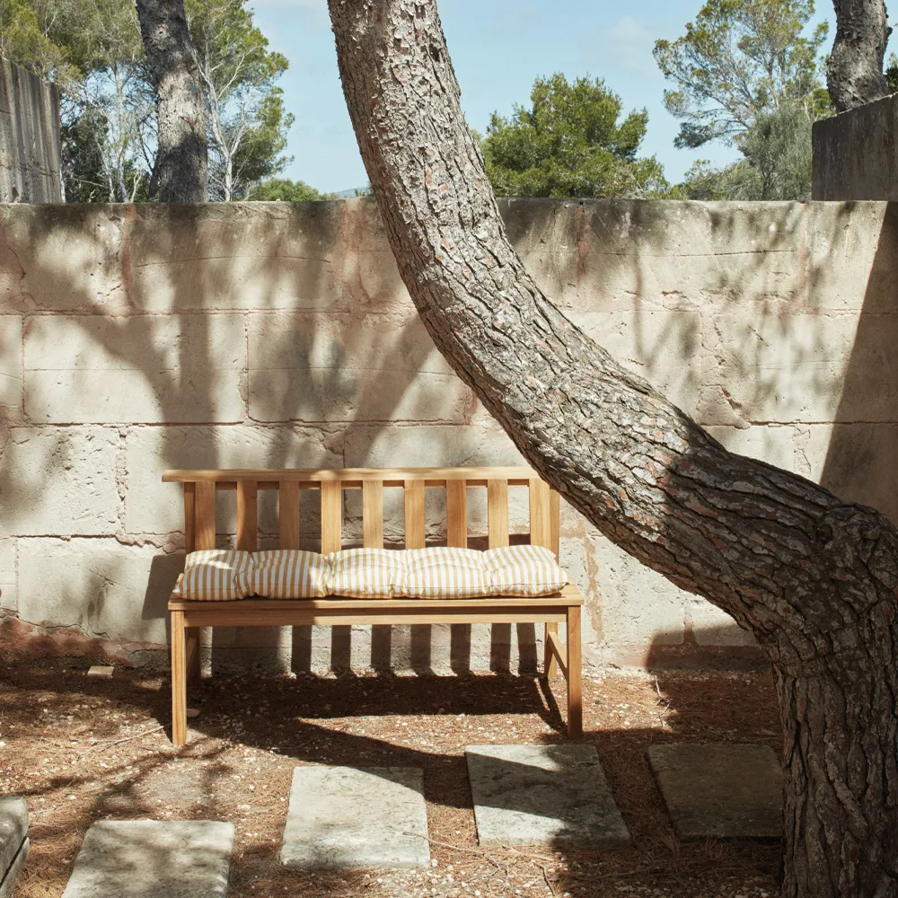 Cadance bänk, Teak, 144 cm Fritz Hansen