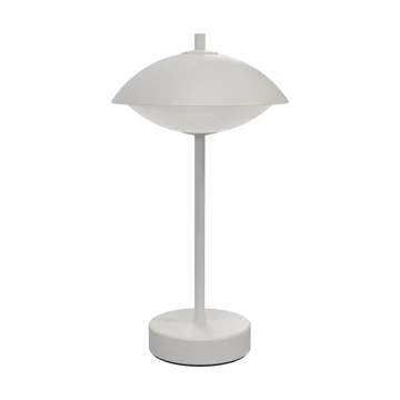 Clam portabel bordslampa 31 cm - White - Fritz Hansen