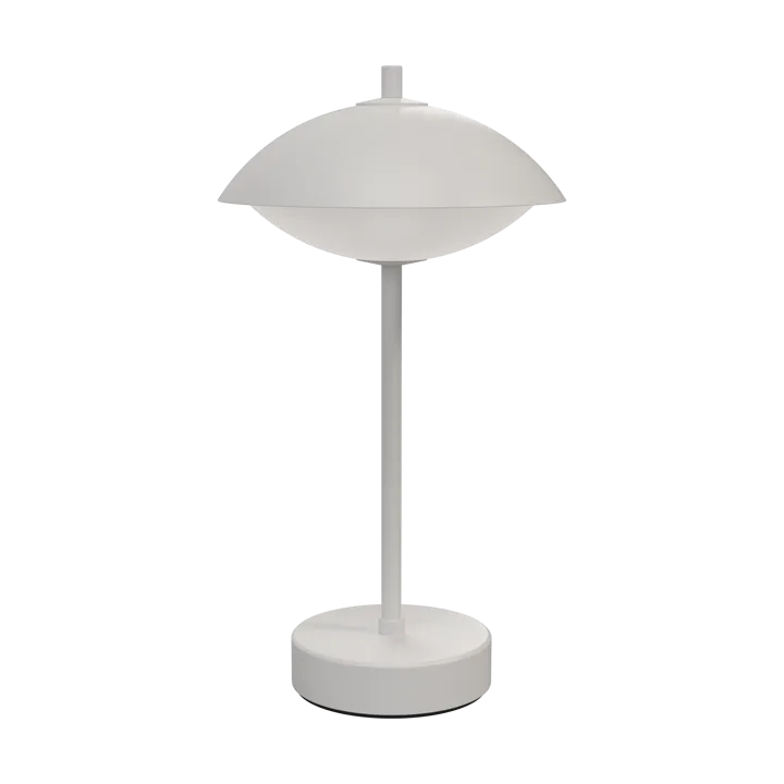 Clam portabel bordslampa 31 cm - White - Fritz Hansen
