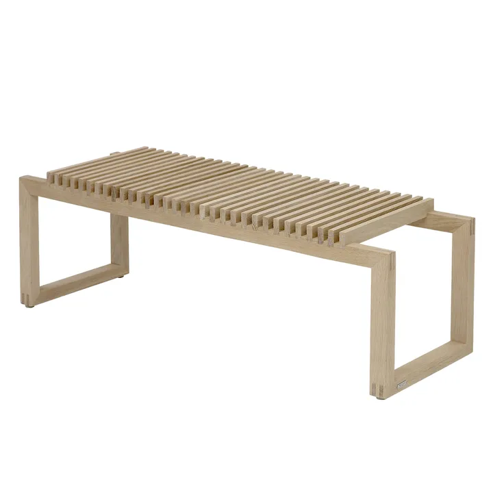 Cutter bänk 121 cm - Ek - Fritz Hansen