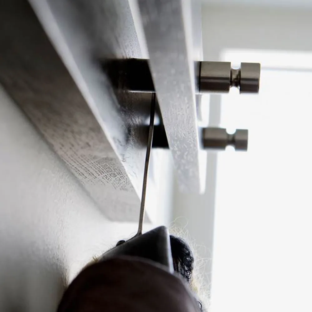 Cutter klädhängare, Ek, svartbetsad, 7st knoppar Fritz Hansen