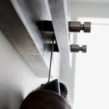 Cutter klädhängare - Ek, svartbetsad, 7st knoppar - Fritz Hansen