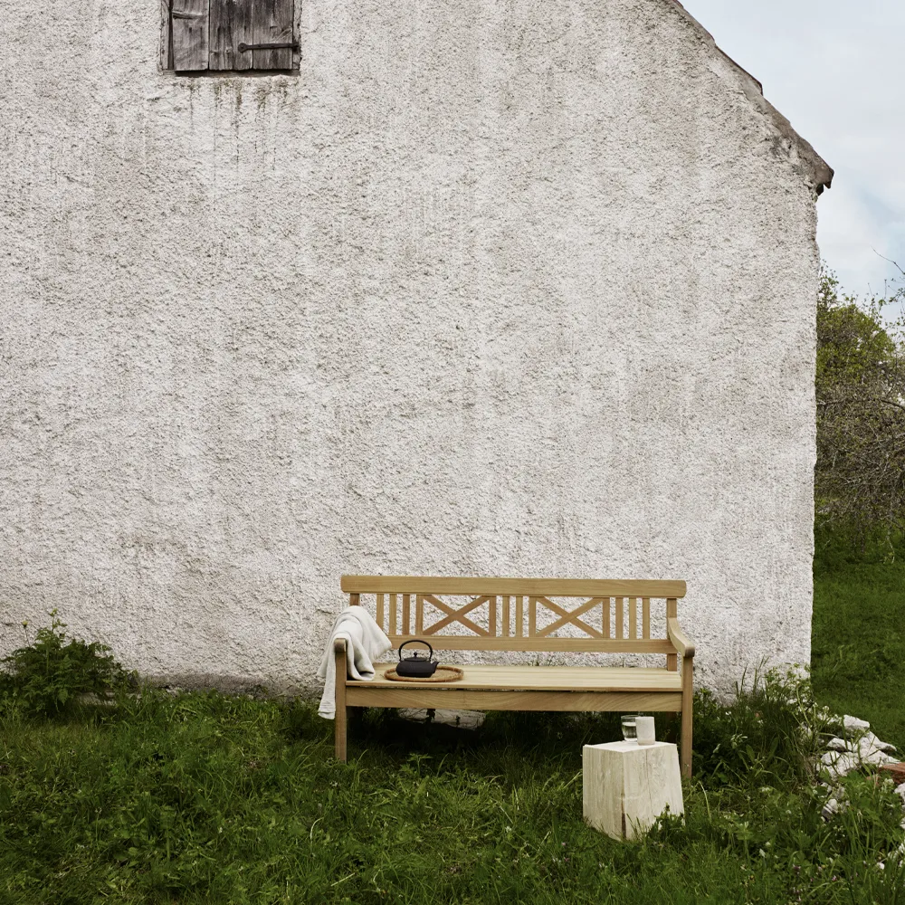 Drachmann soffa, teak, 120 Fritz Hansen