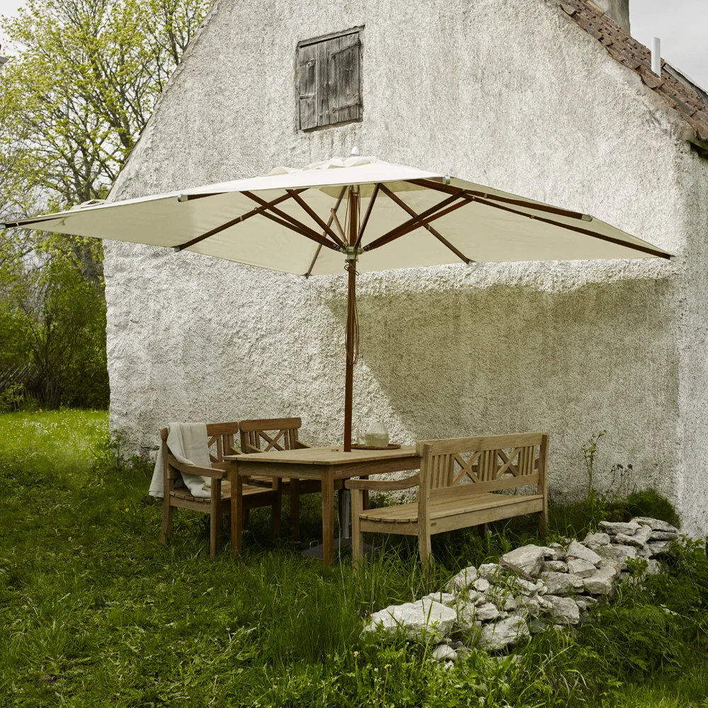 Drachmann soffa, teak, 165 Fritz Hansen