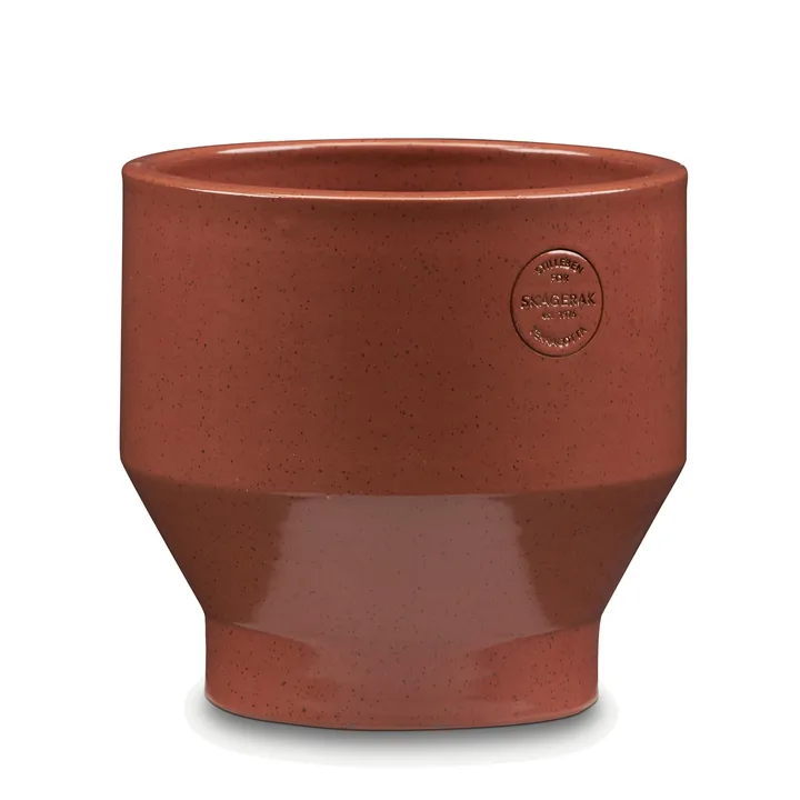 Edge kruka (inomhus) Ø18 cm - burned red - Fritz Hansen