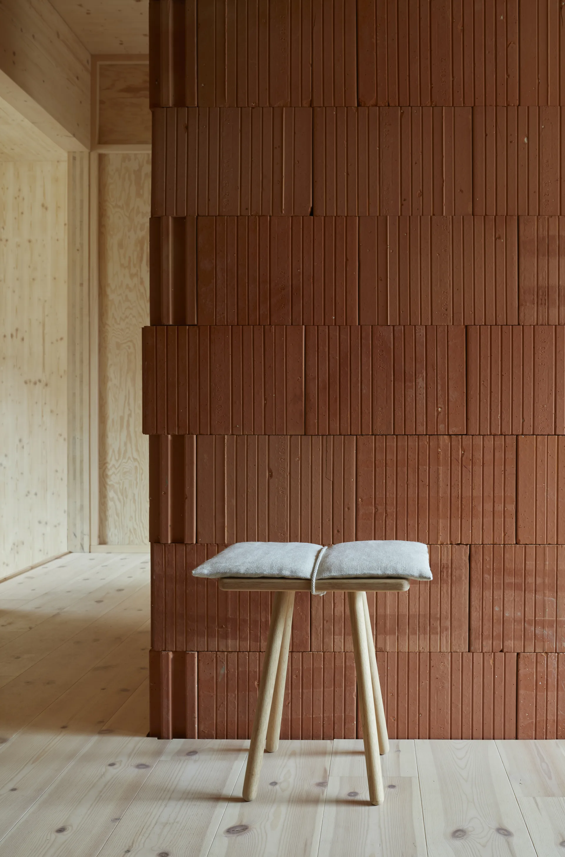 Georg linnedyna med rem till pall/barstol, Beige Fritz Hansen