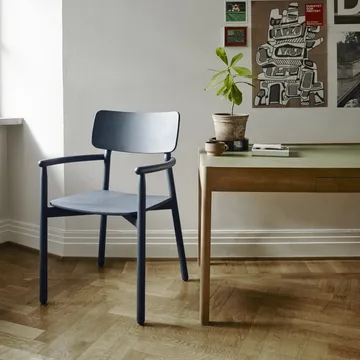 Hven karmstol - Såpad ek - Fritz Hansen