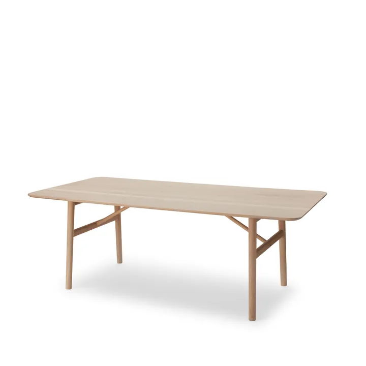 Hven matbord 94x190 cm - Vitoljad ek - Fritz Hansen