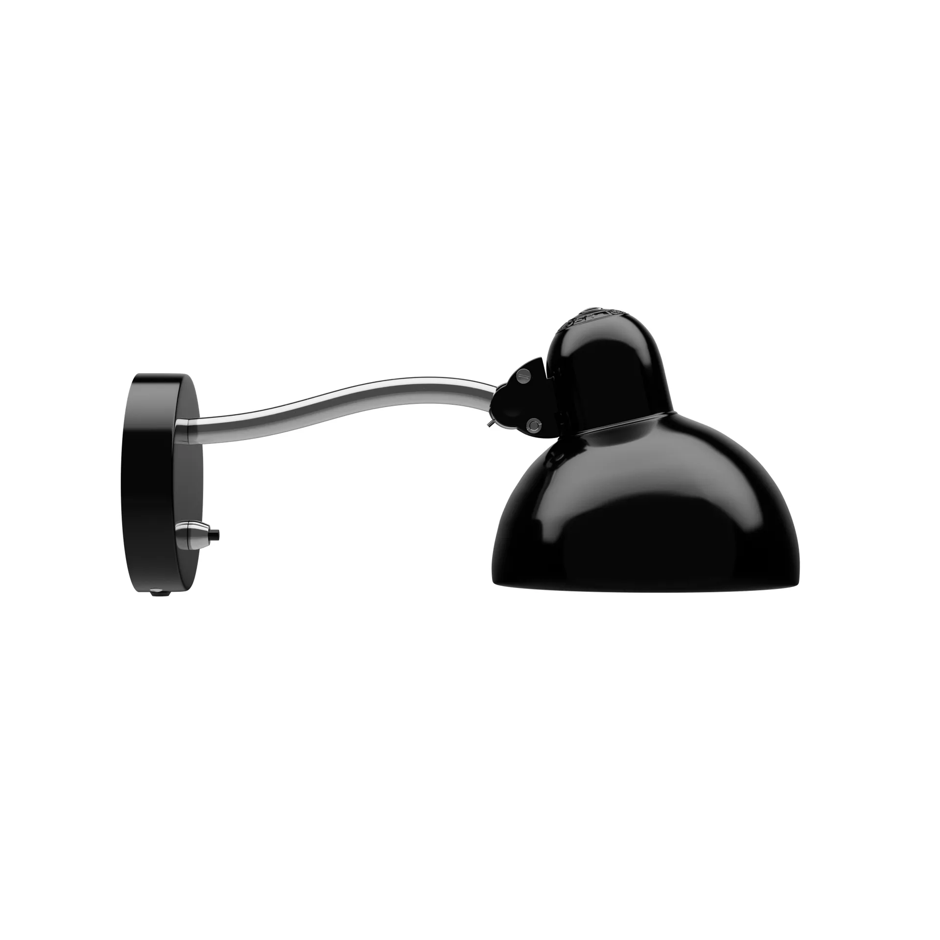 Kaiser Idell 6567-W vägglampa, Black Fritz Hansen