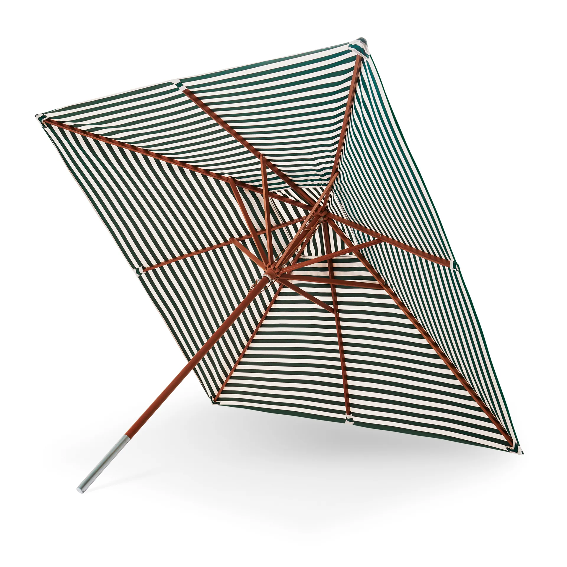 Messina parasoll, Light apricot/dark green, 300x300 cm Fritz Hansen
