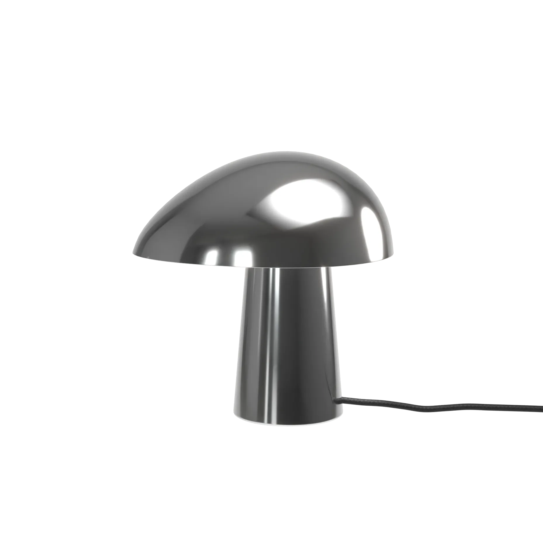 Night Owl bordslampa steel, Polished steel Fritz Hansen