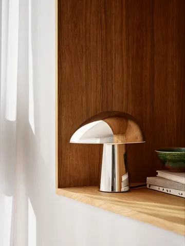 Night Owl bordslampa steel - Polished steel - Fritz Hansen