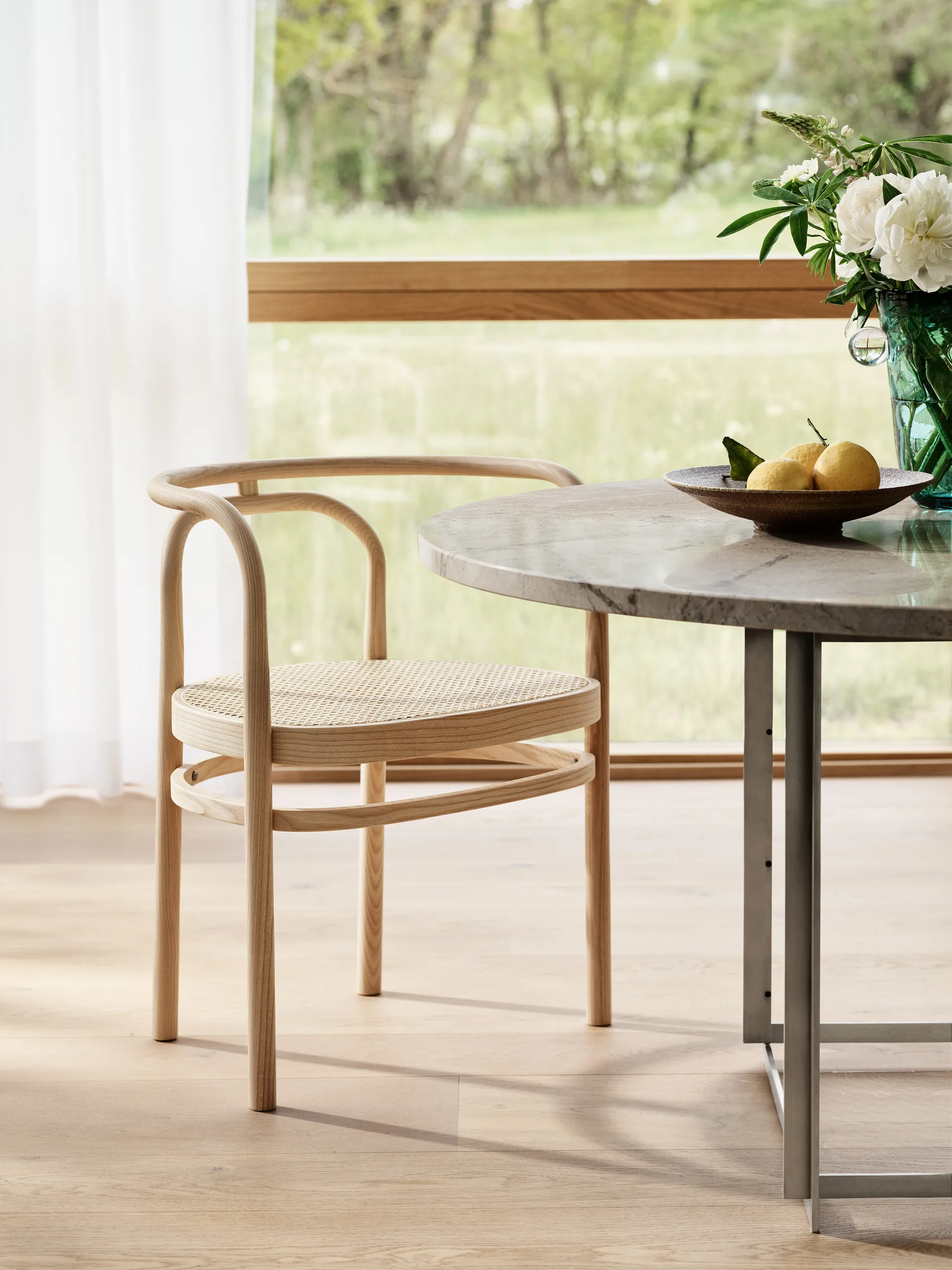 PK15 karmstol, Ask-rotting natur Fritz Hansen