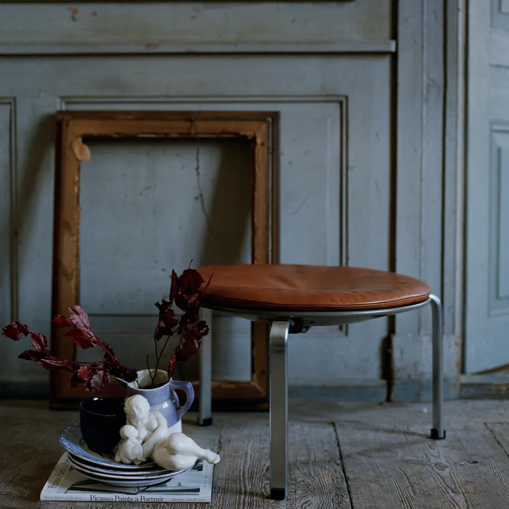 PK33 pall, Leather natural Fritz Hansen