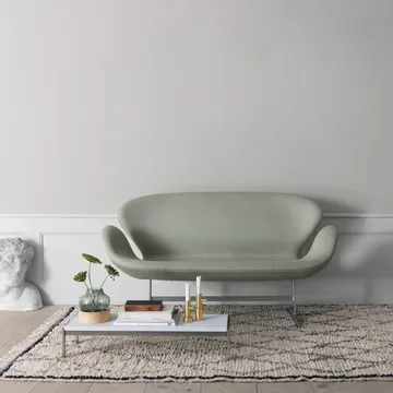 PK62 soffbord - Marble-brushed stainless steel - Fritz Hansen