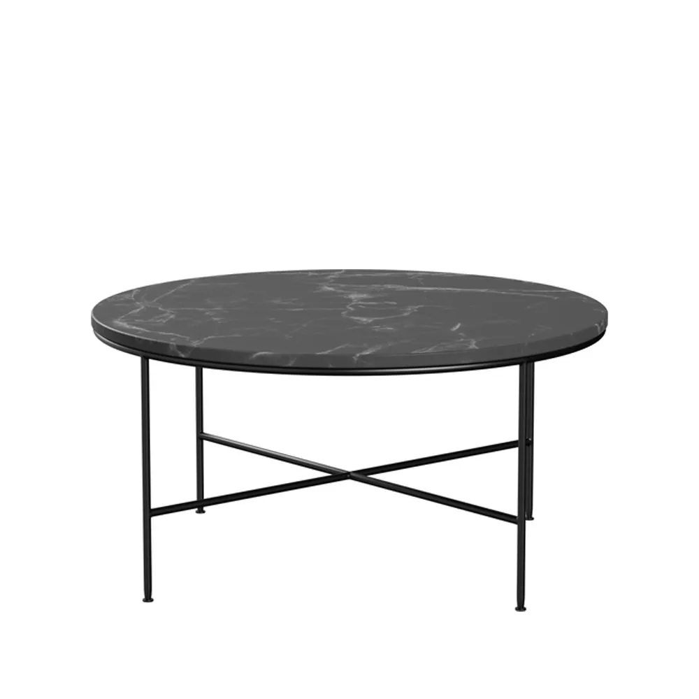 Planner MC300 soffbord, Marble charcoal-black Fritz Hansen