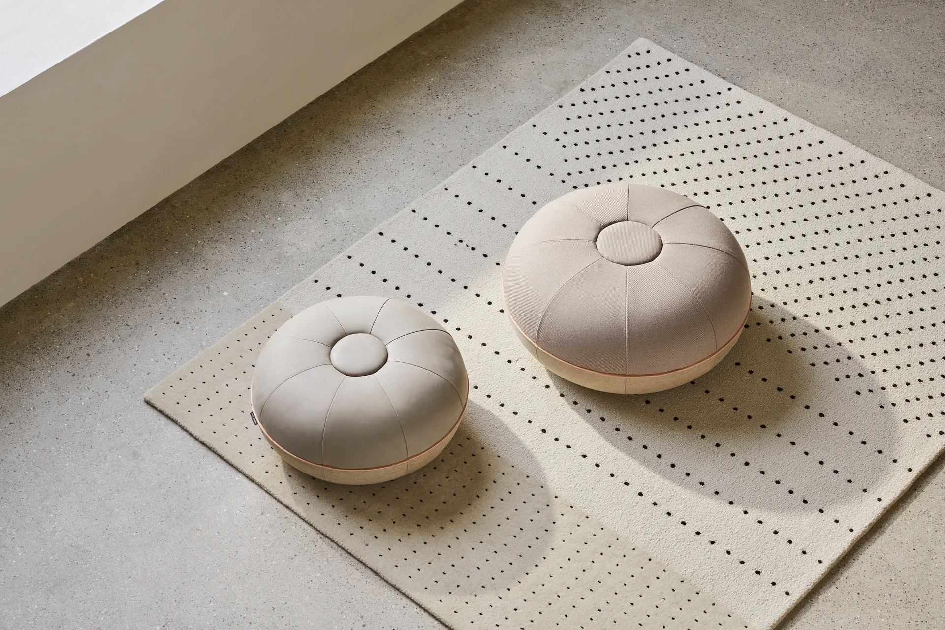 Pouf sittpuff small, Light grey Fritz Hansen