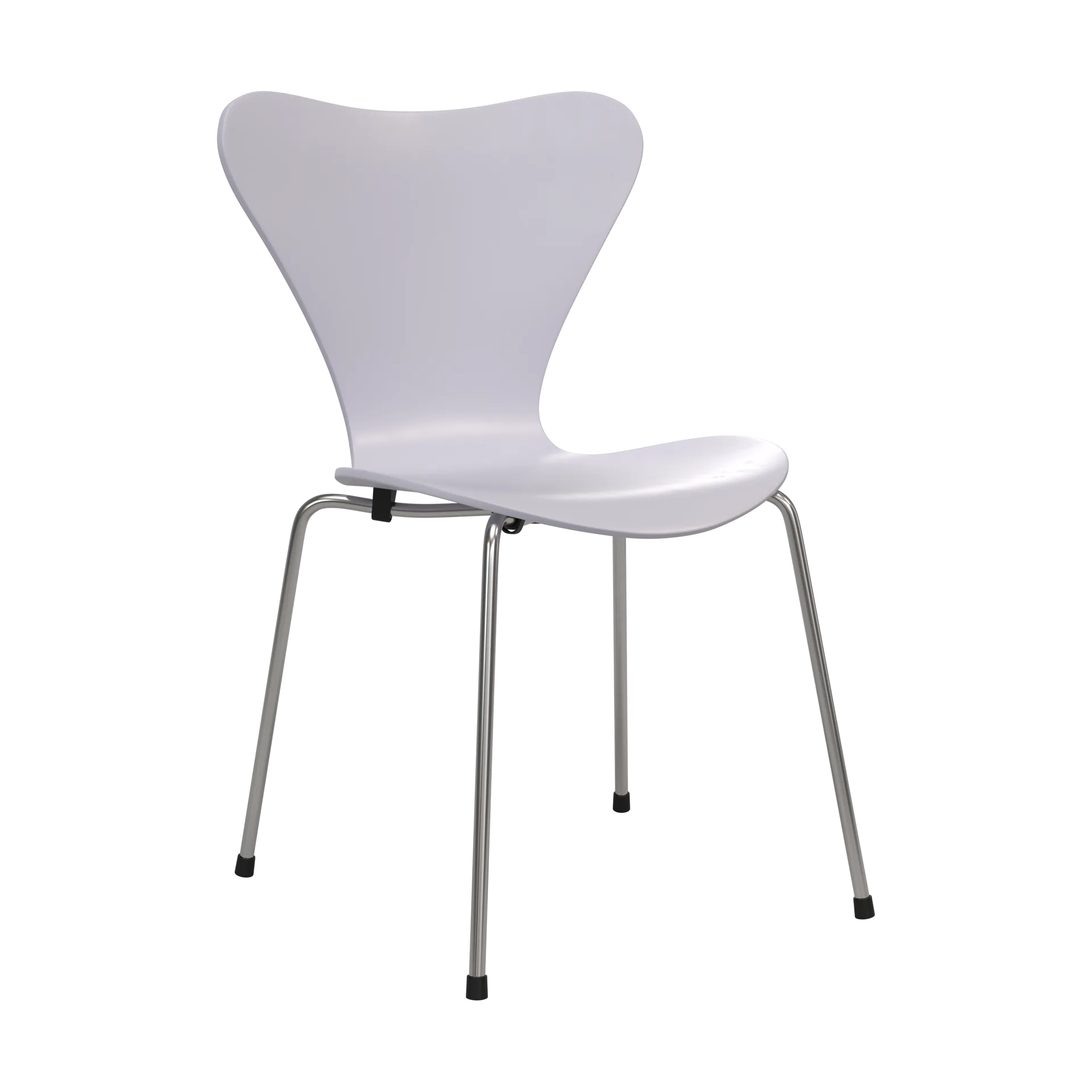 Sjuan 3107 7:14 AM stol, Violet-chrome Fritz Hansen