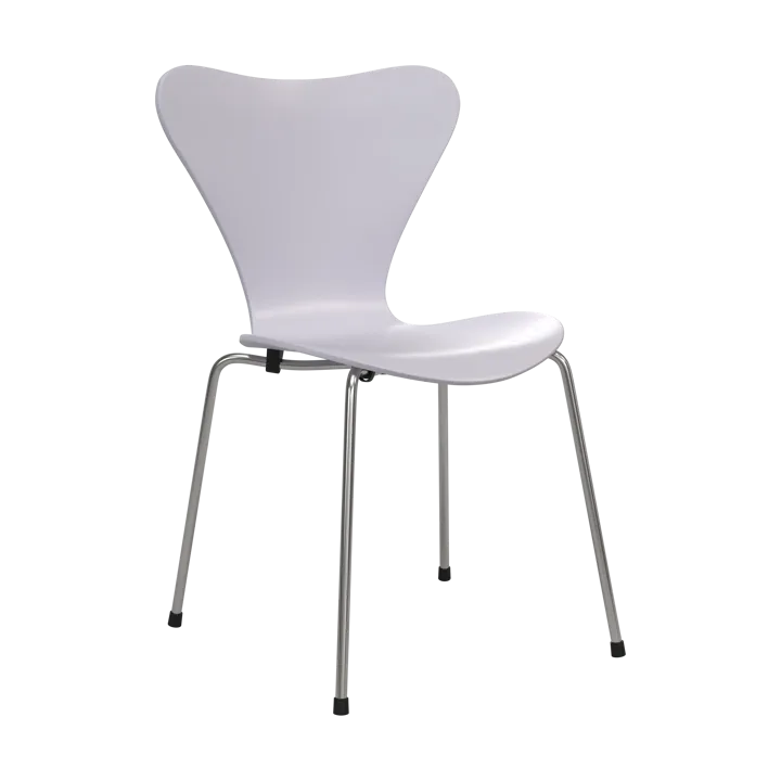 Sjuan 3107 7:14 AM stol - Violet-chrome - Fritz Hansen