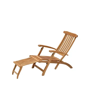 Steamer däckstol - teak - Fritz Hansen