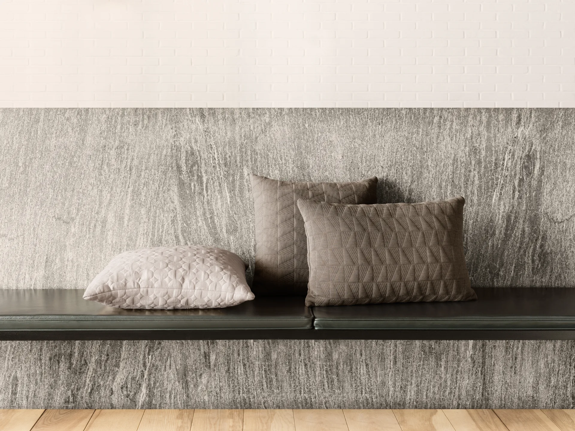 Trapez kudde 60x40 cm, Earth brown Fritz Hansen