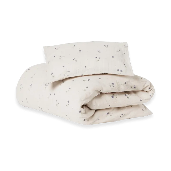 Viola Muslin bäddset junior - 100x130 cm/35x55 cm - Garbo&Friends