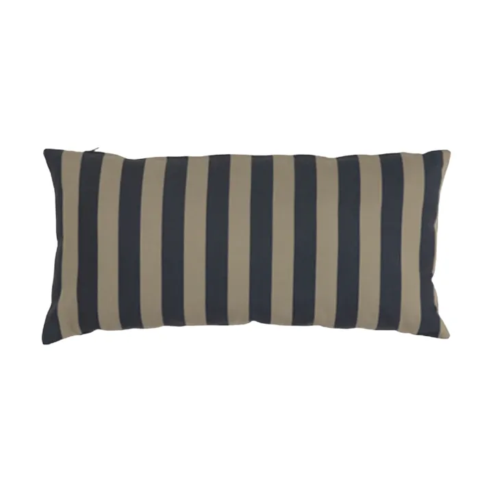Garden Glory randig kudde - Svart-beige, 25x50 cm - Garden Glory