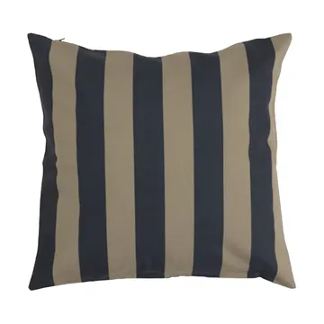 Garden Glory randig kudde - Svart-beige, 50x50 cm - Garden Glory